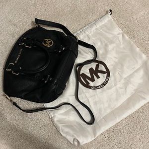 Michael Kors black tote with straps